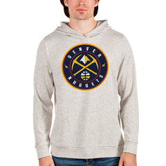 Denver Nuggets Antigua Logo Absolute Pullover Hoodie sale