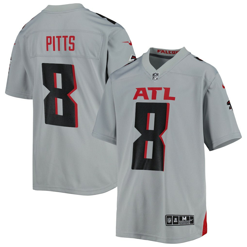 Kyle Pitts  Youth Inverted Game Jersey - Atlanta Falcons Jerseys