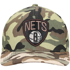 Mitchell & Ness Brooklyn Nets Woodland Desert Snapback Hat