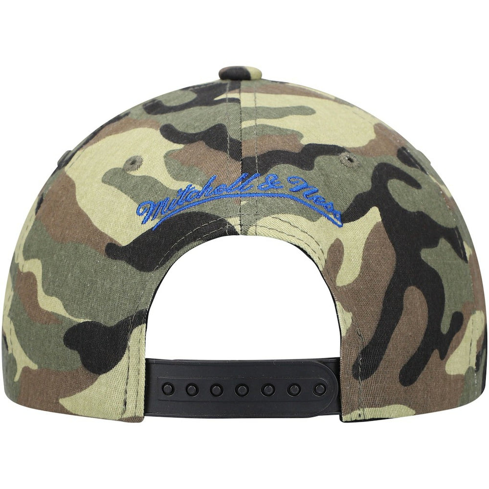 Mitchell & Ness Philadelphia 76ers Woodland Desert Snapback Hat
