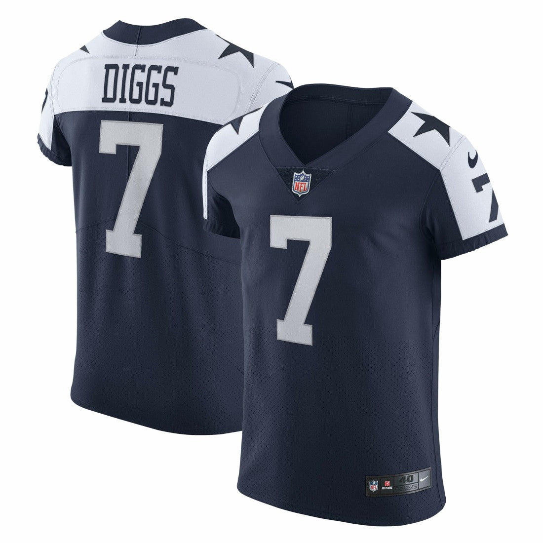 Trevon Diggs  Alternate Vapor Elite Jersey - Dallas Cowboys Jerseys