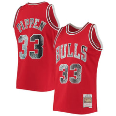 Mitchell & Ness Scottie Pippen Chicago Bulls 1997/98 Hardwood Classics NBA 75th Anniversary Diamond Swingman Jersey sale