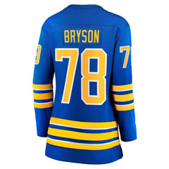 NHL Jacob Bryson Buffalo Sabres Fanatics Women's Home Breakaway Player Jersey