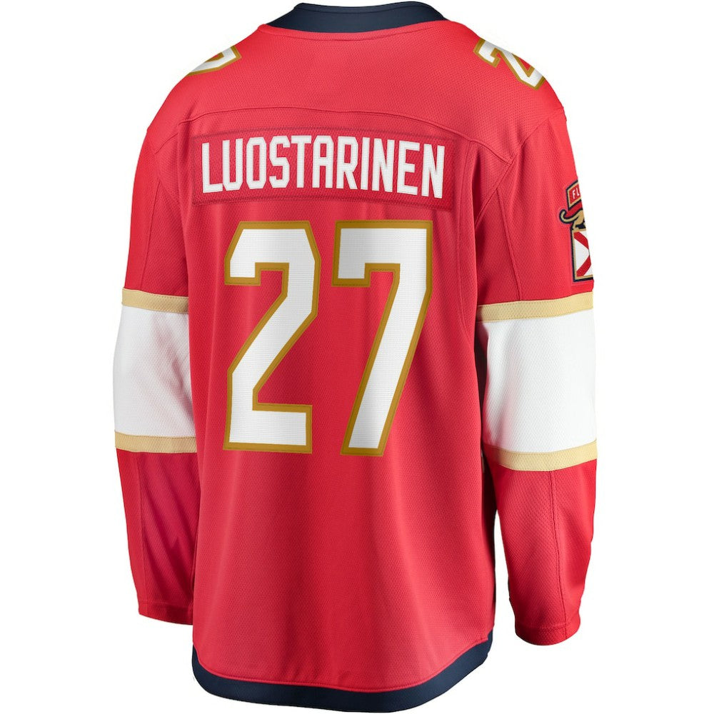 NHL Eetu Luostarinen Florida Panthers Fanatics Home Breakaway Player Jersey