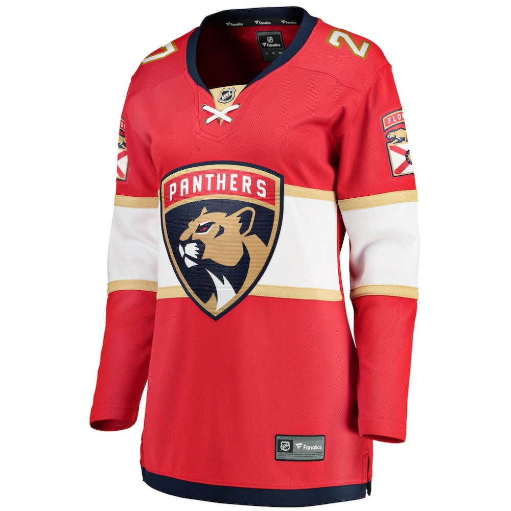 NHL Eetu Luostarinen Florida Panthers Fanatics Women's Home Breakaway Player Jersey
