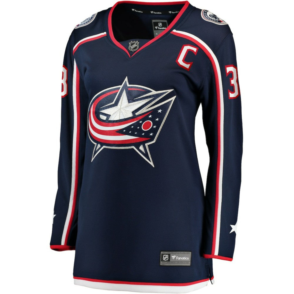 NHL Boone Jenner Columbus Blue Jackets Women's Home Breakaway Player Jersey