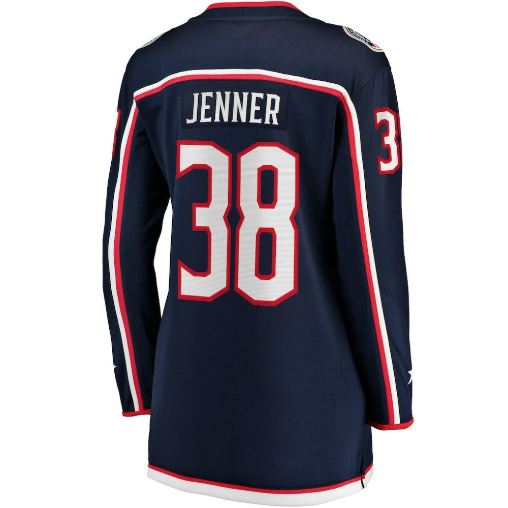 NHL Boone Jenner Columbus Blue Jackets Women's Home Breakaway Player Jersey