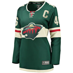 NHL Jared Spurgeon Minnesota Wild Women's Home Breakaway Player Jersey