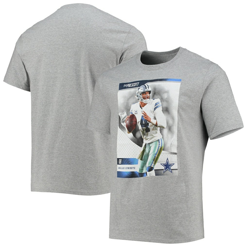 Dak Prescott  Name & Number T-Shirt - Dallas Cowboys T-shirts