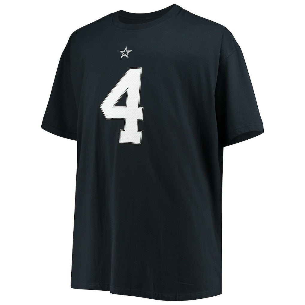 Dak Prescott  Big & Tall Player Name & Number T-Shirt - Dallas Cowboys T-shirts