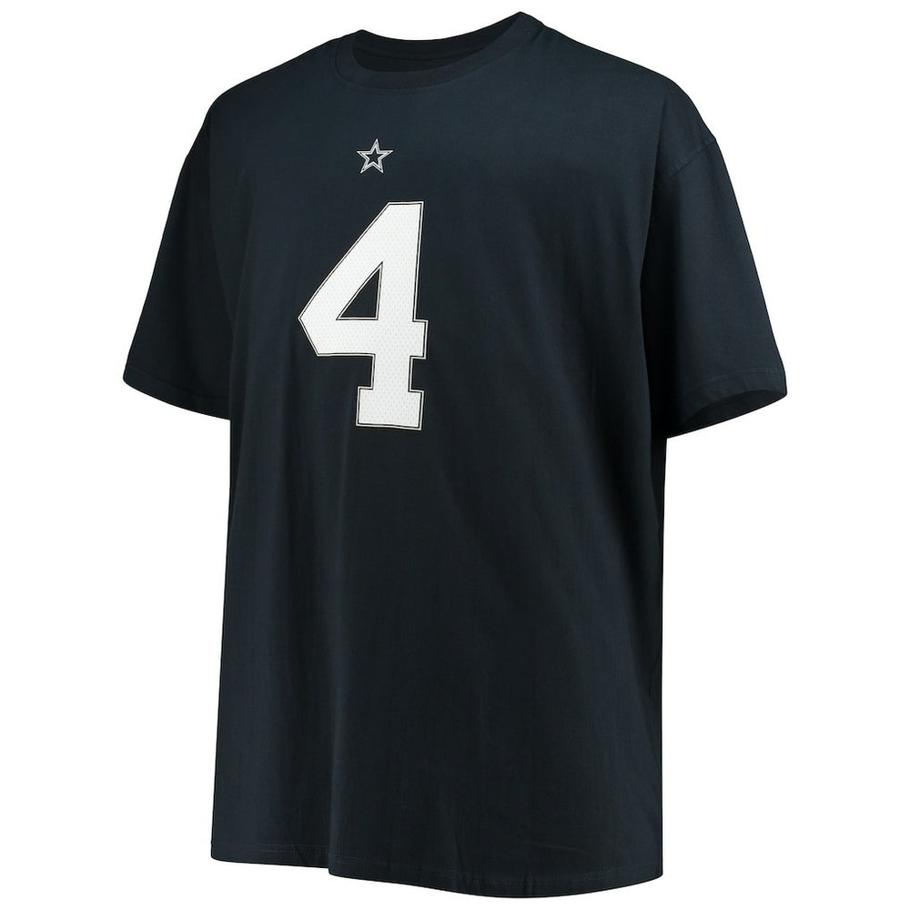Dak Prescott  Big & Tall Player Name & Number T-Shirt - Dallas Cowboys T-shirts