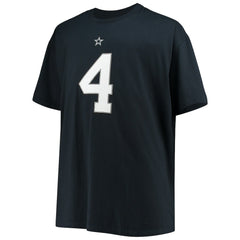 Dak Prescott  Big & Tall Player Name & Number T-Shirt - Dallas Cowboys T-shirts
