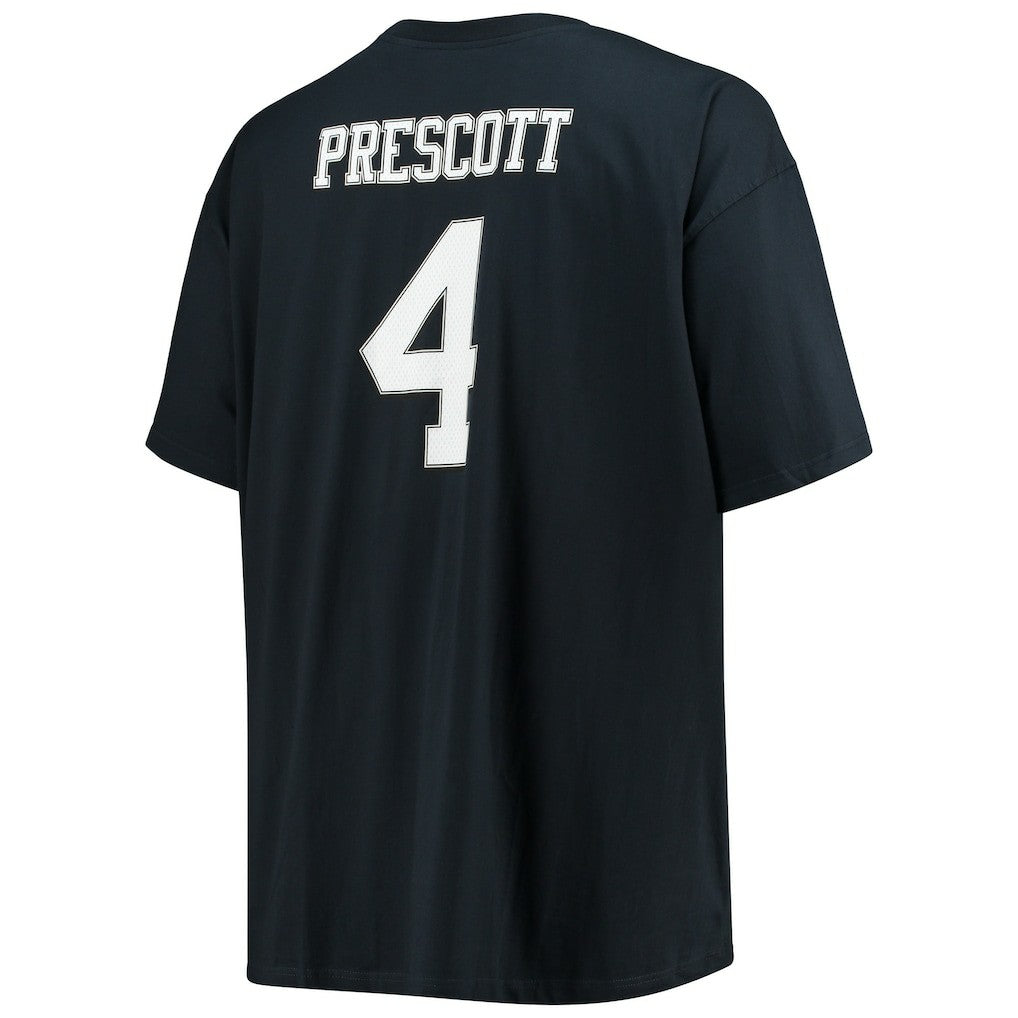Dak Prescott  Big & Tall Player Name & Number T-Shirt - Dallas Cowboys T-shirts