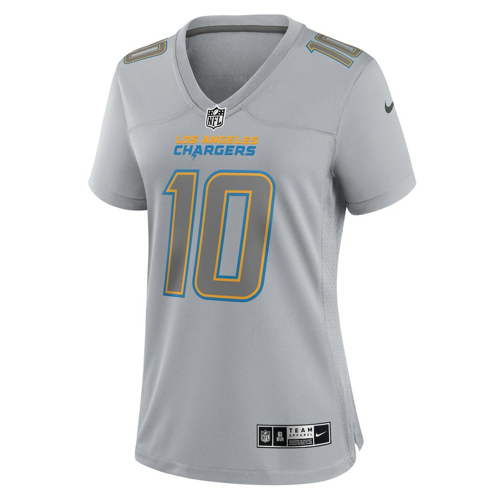 Justin Herbert  Women's Atmosphere Fashion Game Jersey - Los Angeles Chargers Jerseys