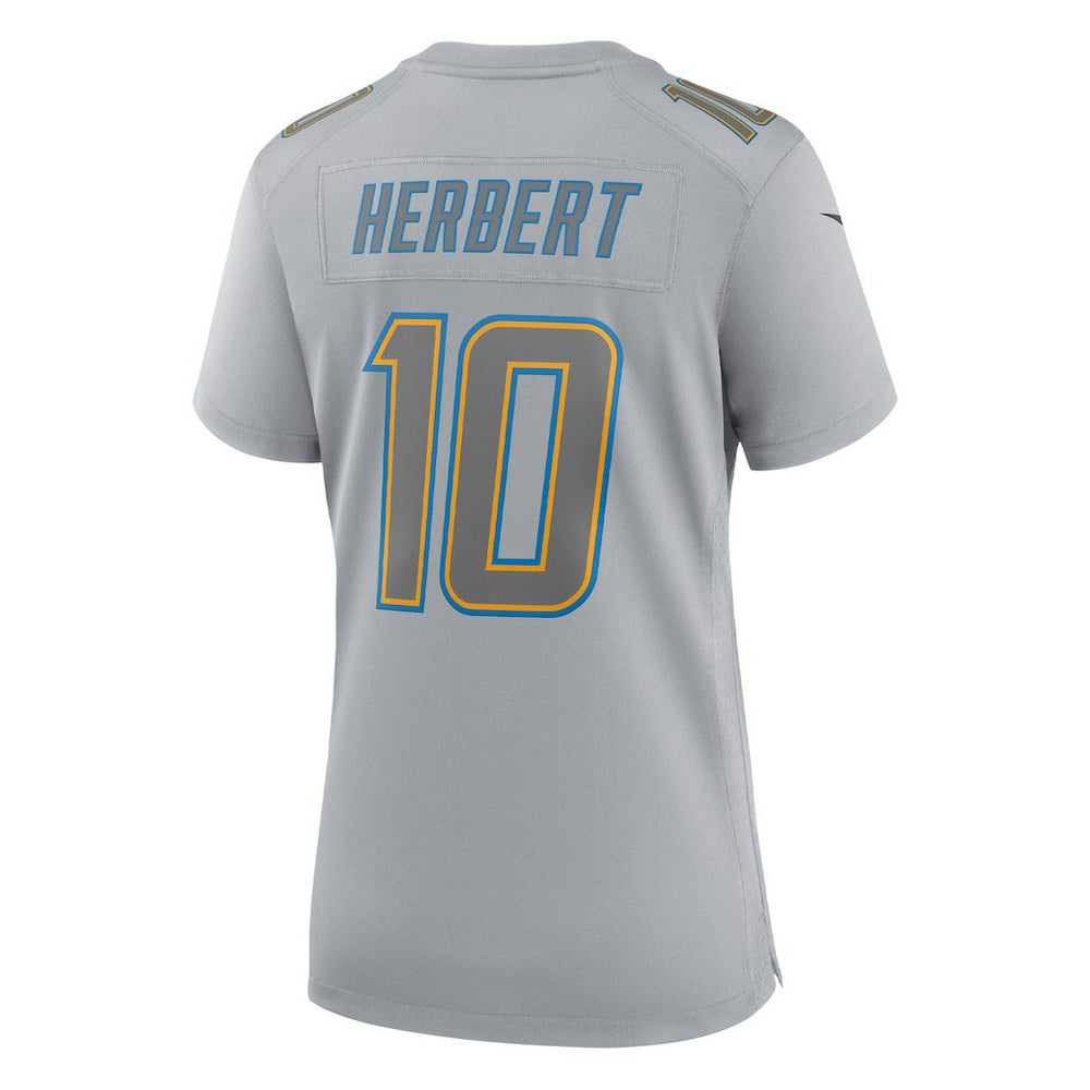 Justin Herbert  Women's Atmosphere Fashion Game Jersey - Los Angeles Chargers Jerseys