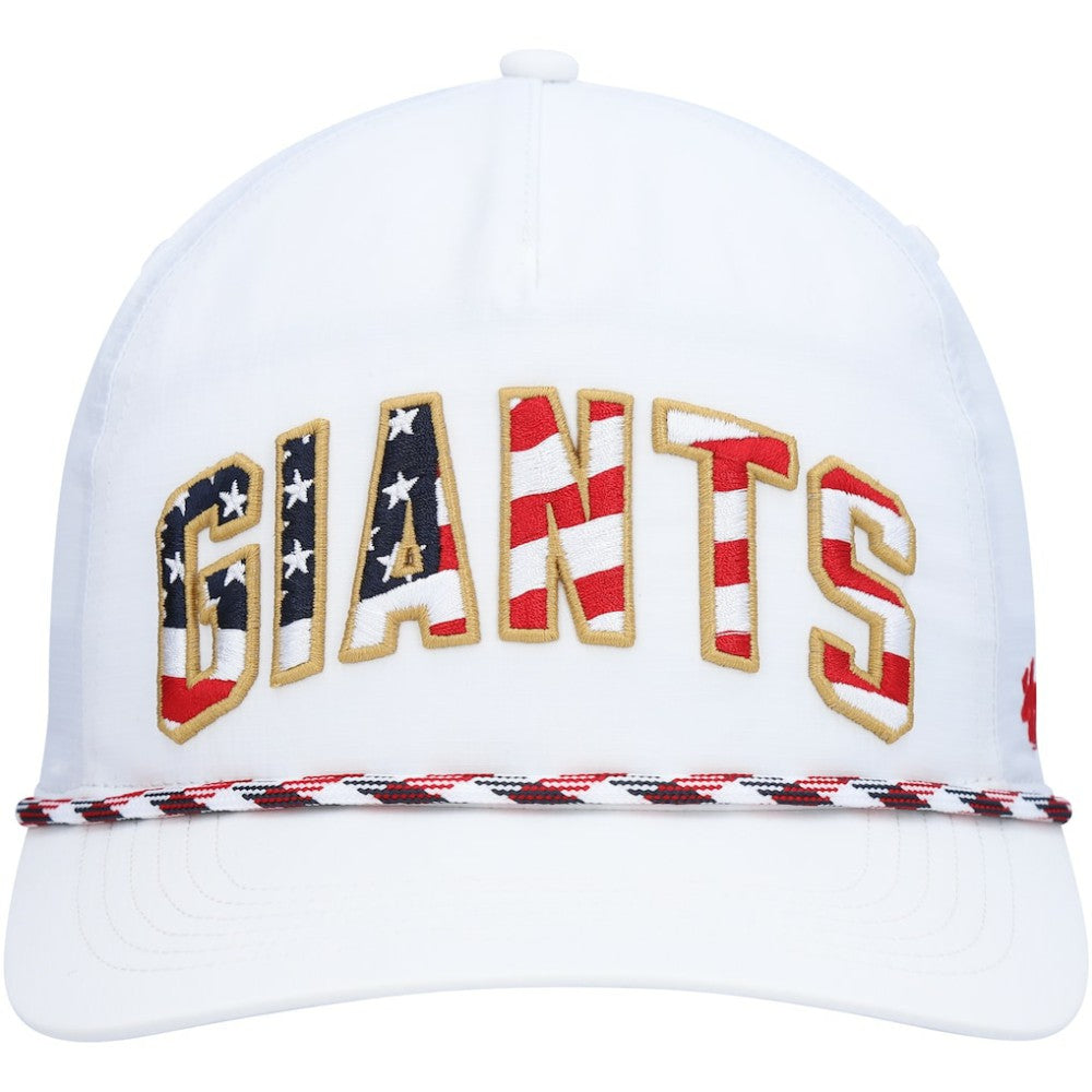White San Francisco Giants '47 Flag Flutter Hitch Snapback Hat