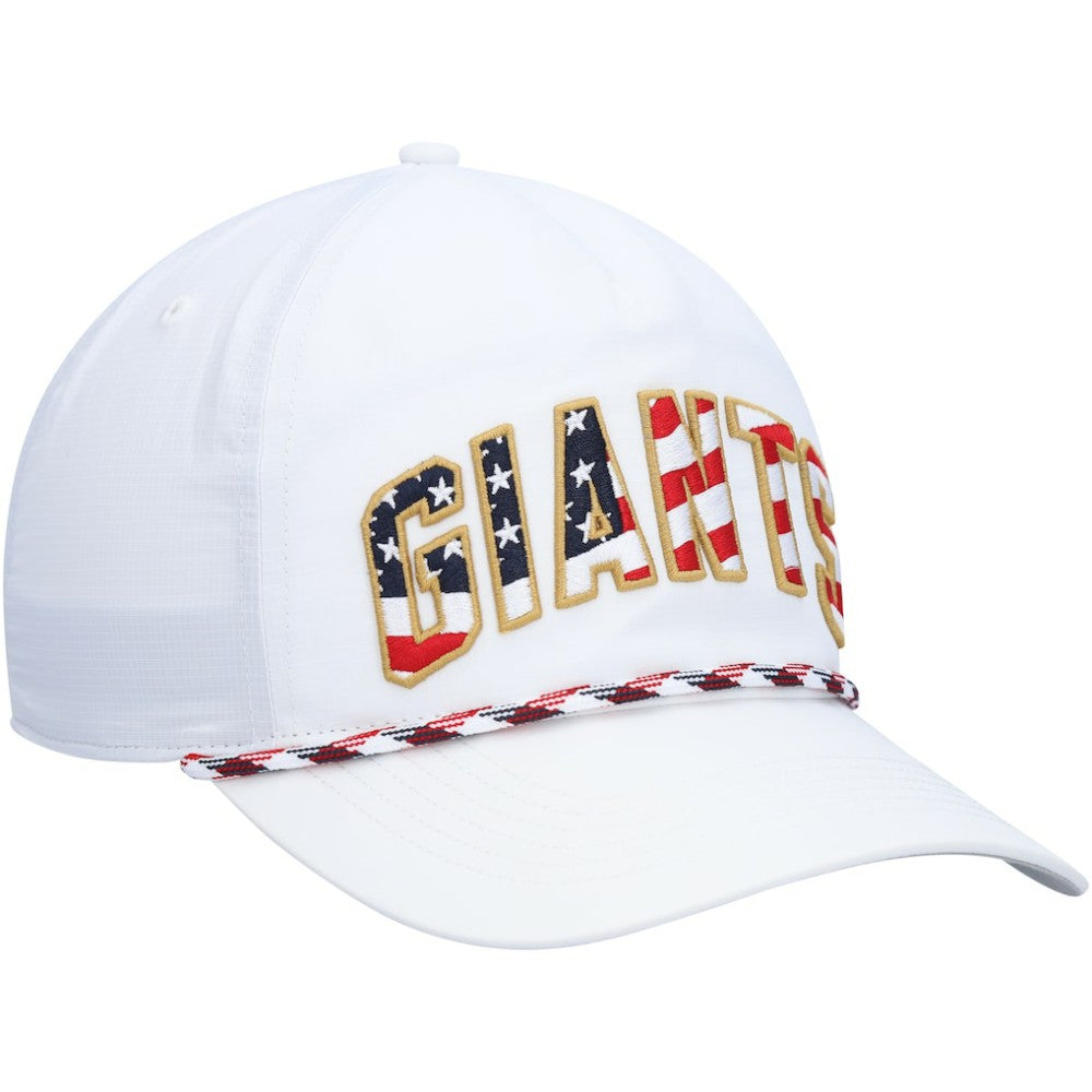 White San Francisco Giants '47 Flag Flutter Hitch Snapback Hat