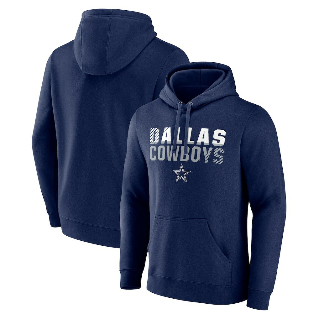 Fade Out Fitted Pullover Hoodie - Dallas Cowboys Hoodies