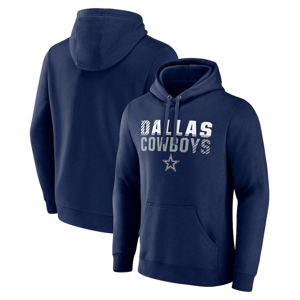 Fade Out Fitted Pullover Hoodie - Dallas Cowboys Hoodies