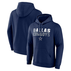 Fade Out Fitted Pullover Hoodie - Dallas Cowboys Hoodies