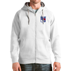 NHL New York Rangers Antigua Logo Victory Full-Zip Hoodie