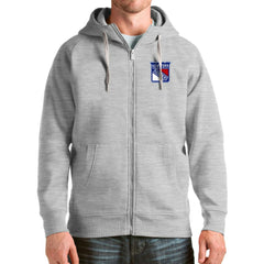NHL New York Rangers Antigua Logo Victory Full-Zip Hoodie