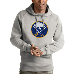 NHL Buffalo Sabres Antigua Logo Victory Pullover Hoodie