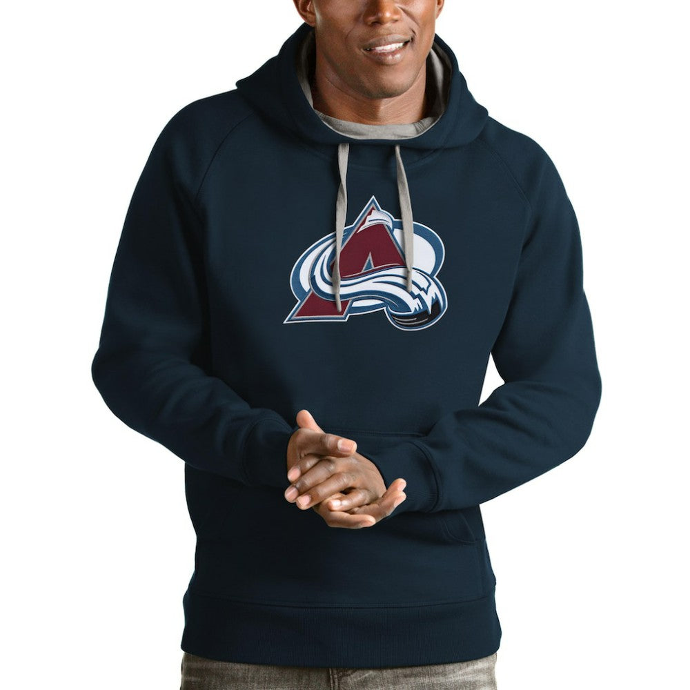 NHL Colorado Avalanche Antigua Logo Victory Pullover Hoodie