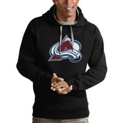NHL Colorado Avalanche Antigua Logo Victory Pullover Hoodie