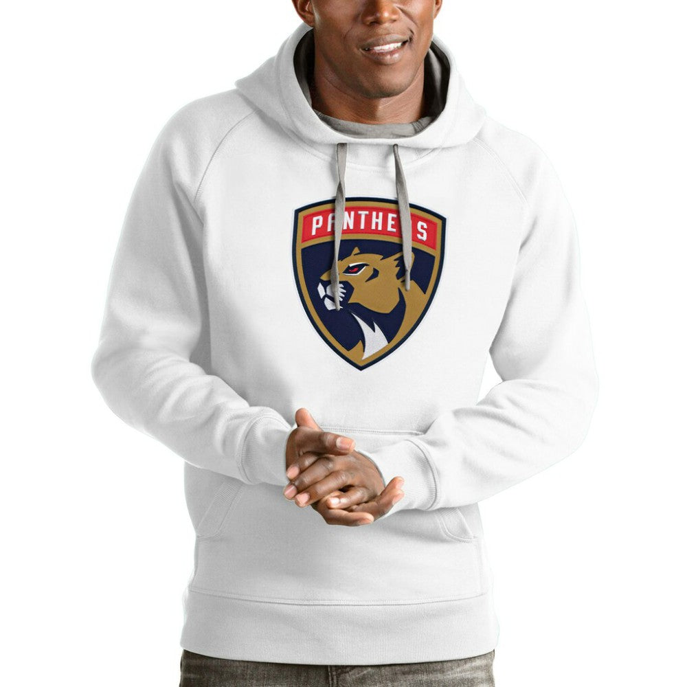 NHL Florida Panthers Antigua Logo Victory Pullover Hoodie