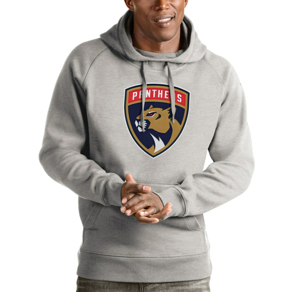 NHL Florida Panthers Antigua Logo Victory Pullover Hoodie