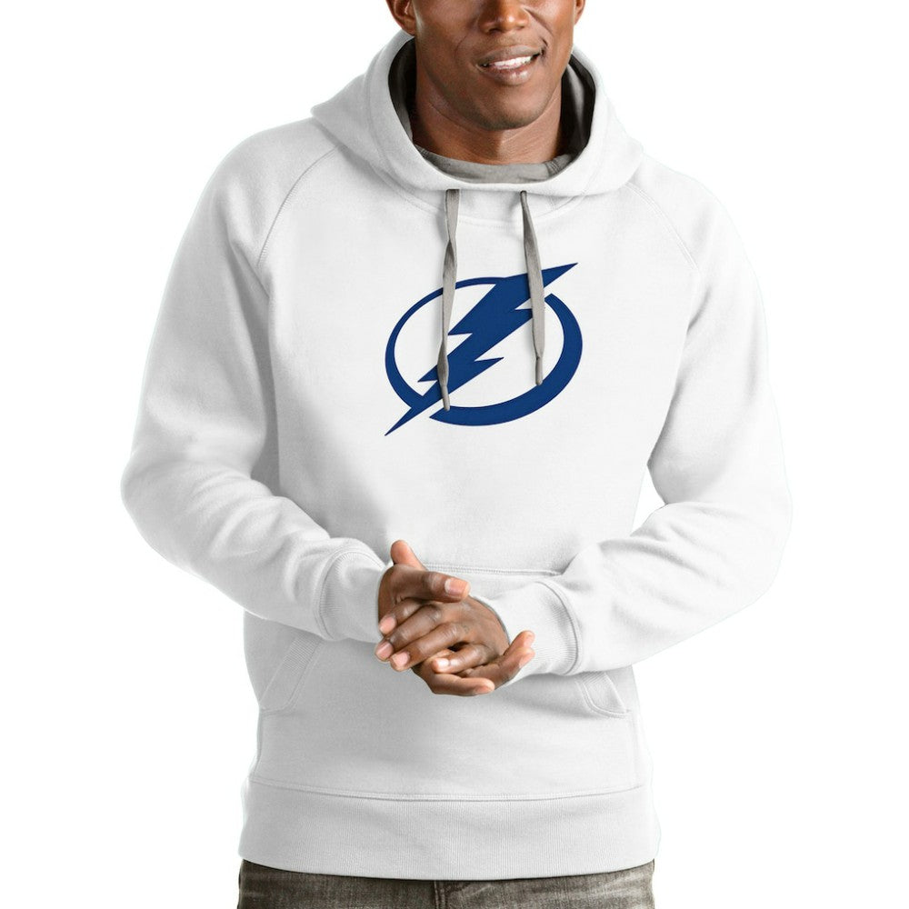 NHL Tampa Bay Lightning Antigua Logo Victory Pullover Hoodie