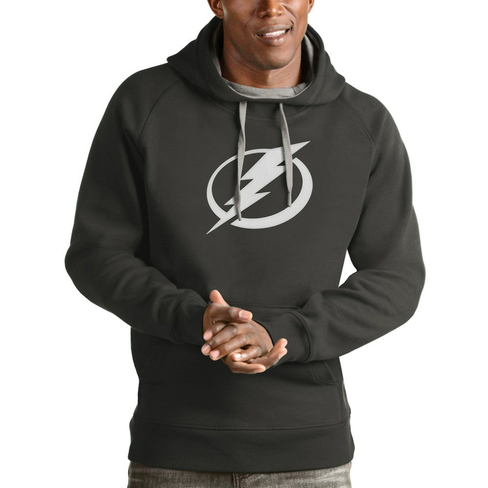 NHL Tampa Bay Lightning Antigua Logo Victory Pullover Hoodie