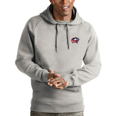 NHL Columbus Blue Jackets Antigua Victory Pullover Hoodie
