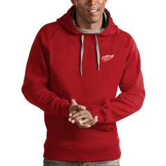 NHL Detroit Red Wings Antigua Team Victory Pullover Hoodie
