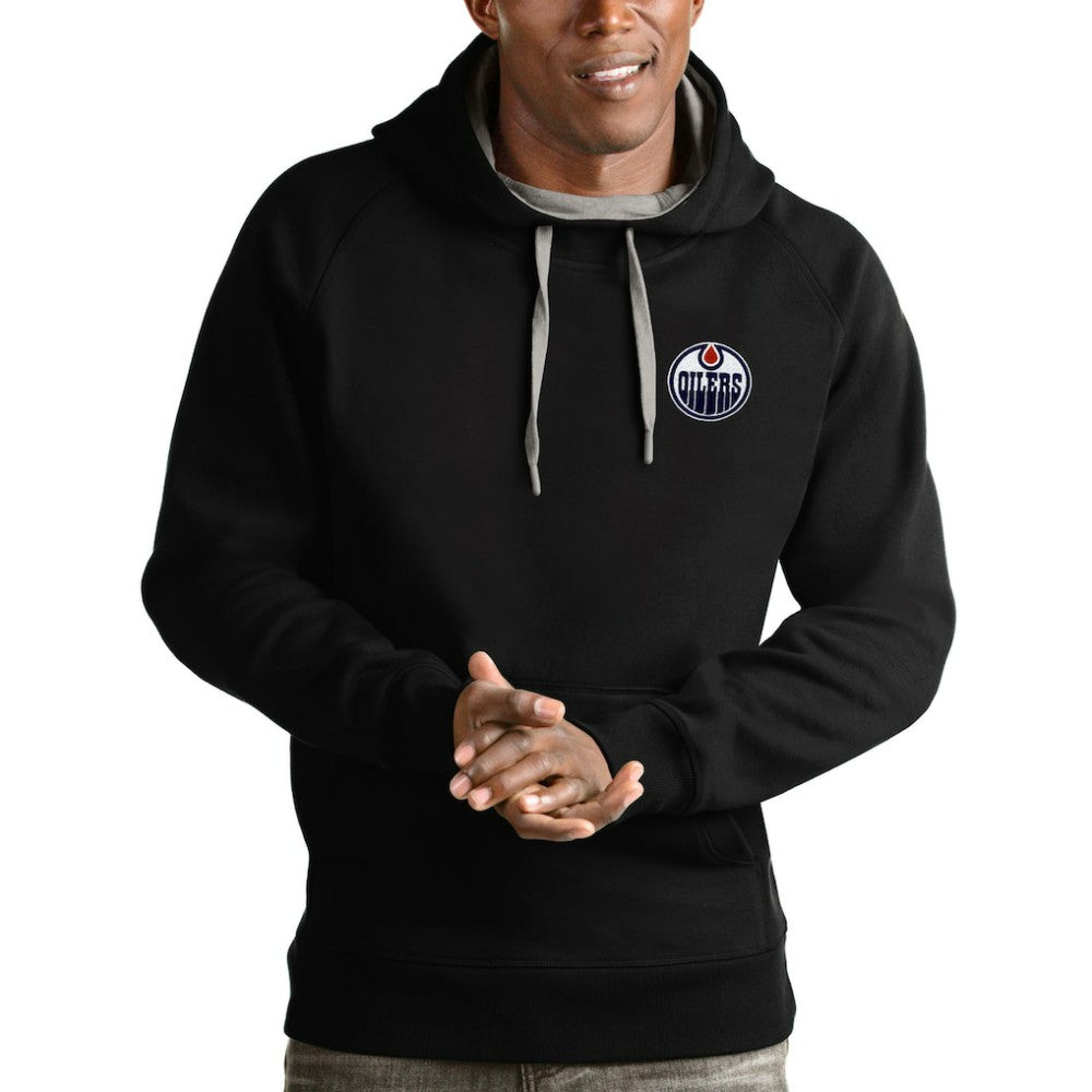 NHL Edmonton Oilers Antigua Victory Pullover Hoodie
