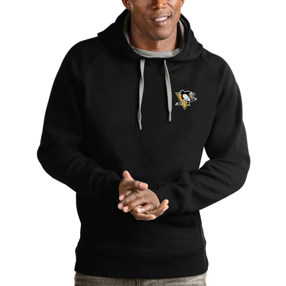 NHL Pittsburgh Penguins Antigua Team Victory Pullover Hoodie