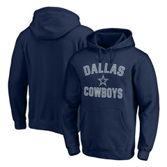 Victory Arch Team Fitted Pullover Hoodie - Dallas Cowboys Hoodies