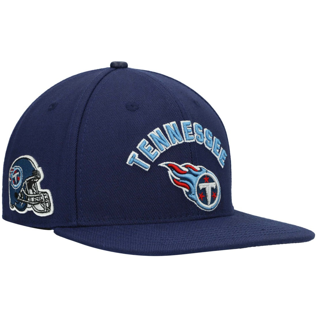 Pro Standard Stacked Snapback Hat - Tennessee Titans Hats