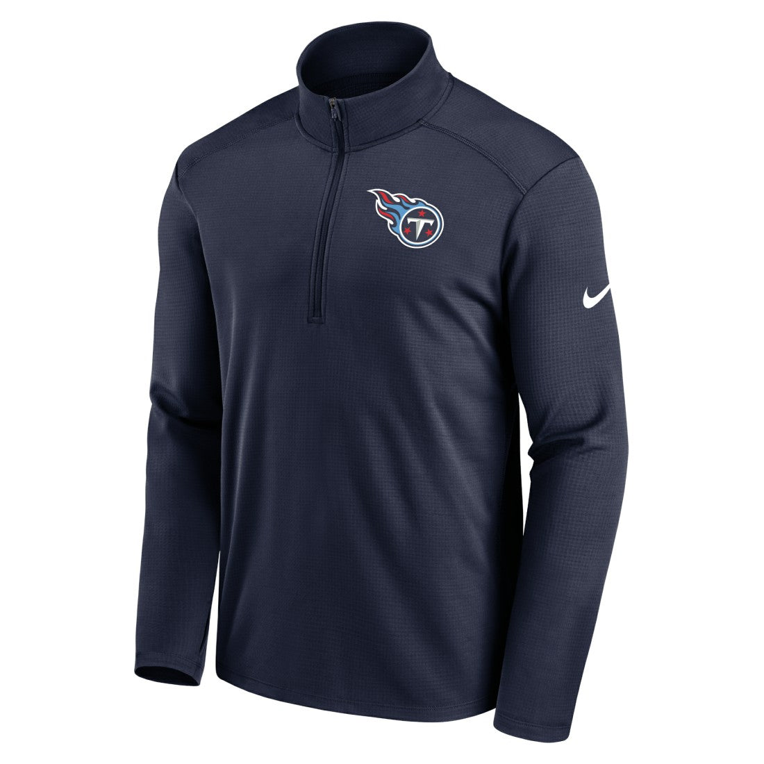 Logo Pacer Performance Half-Zip Jacket - Tennessee Titans Jackets