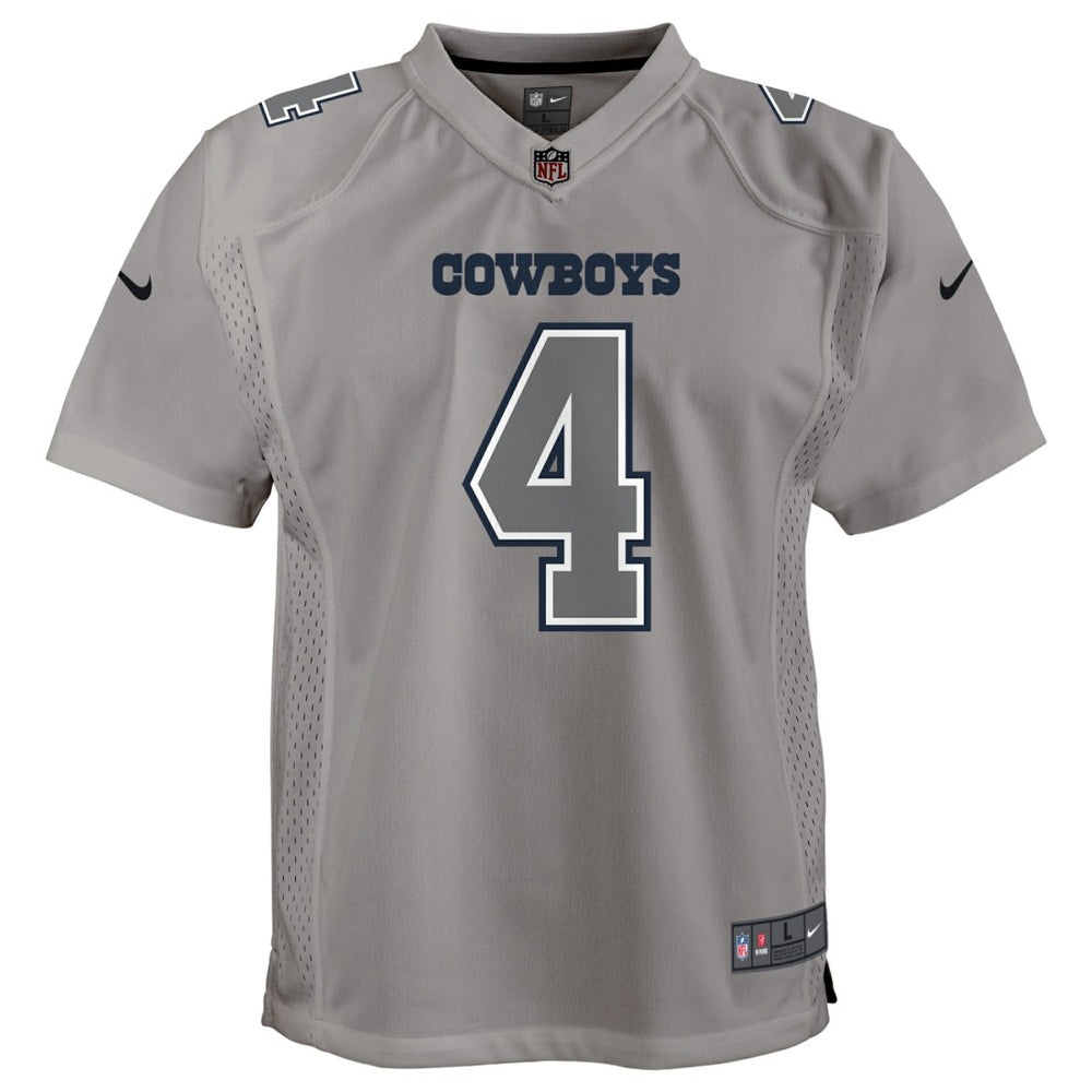 Dak Prescott  Youth Atmosphere Game Jersey - Dallas Cowboys Jerseys