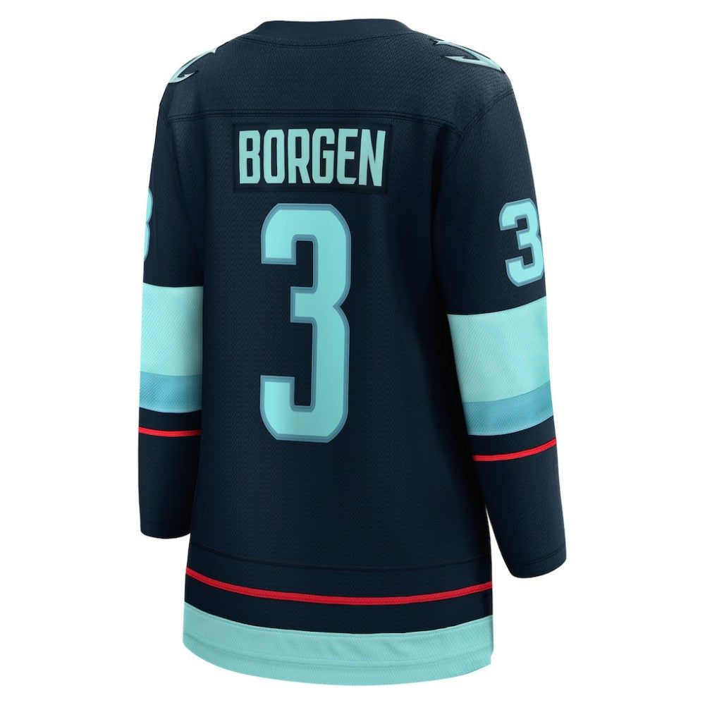 NHL Will Borgen Seattle Kraken Fanatics Women's Home Breakaway Player Jersey