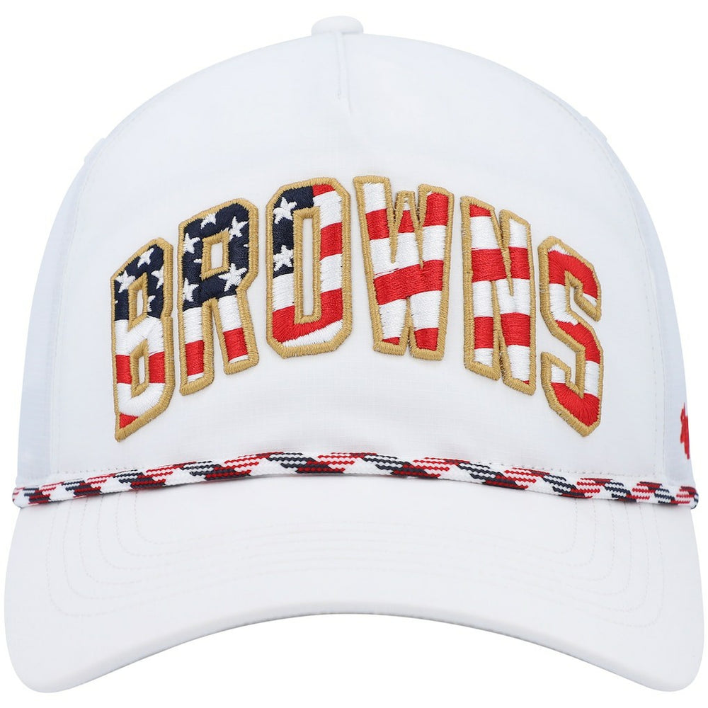 '47 Hitch Stars and Stripes Trucker Adjustable Hat - Cleveland Browns Hats