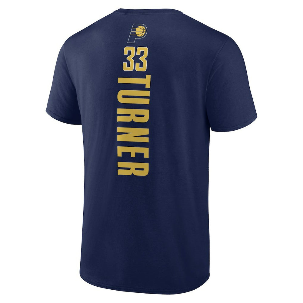 Myles Turner Indiana Pacers Playmaker Name & Number T-Shirt