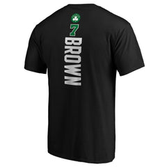 Jaylen Brown Boston Celtics Playmaker Name & Number T-Shirt