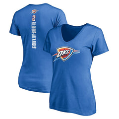 Shai Gilgeous-Alexander Oklahoma City Thunder Women's Playmaker Name & Number V-Neck T-Shirt