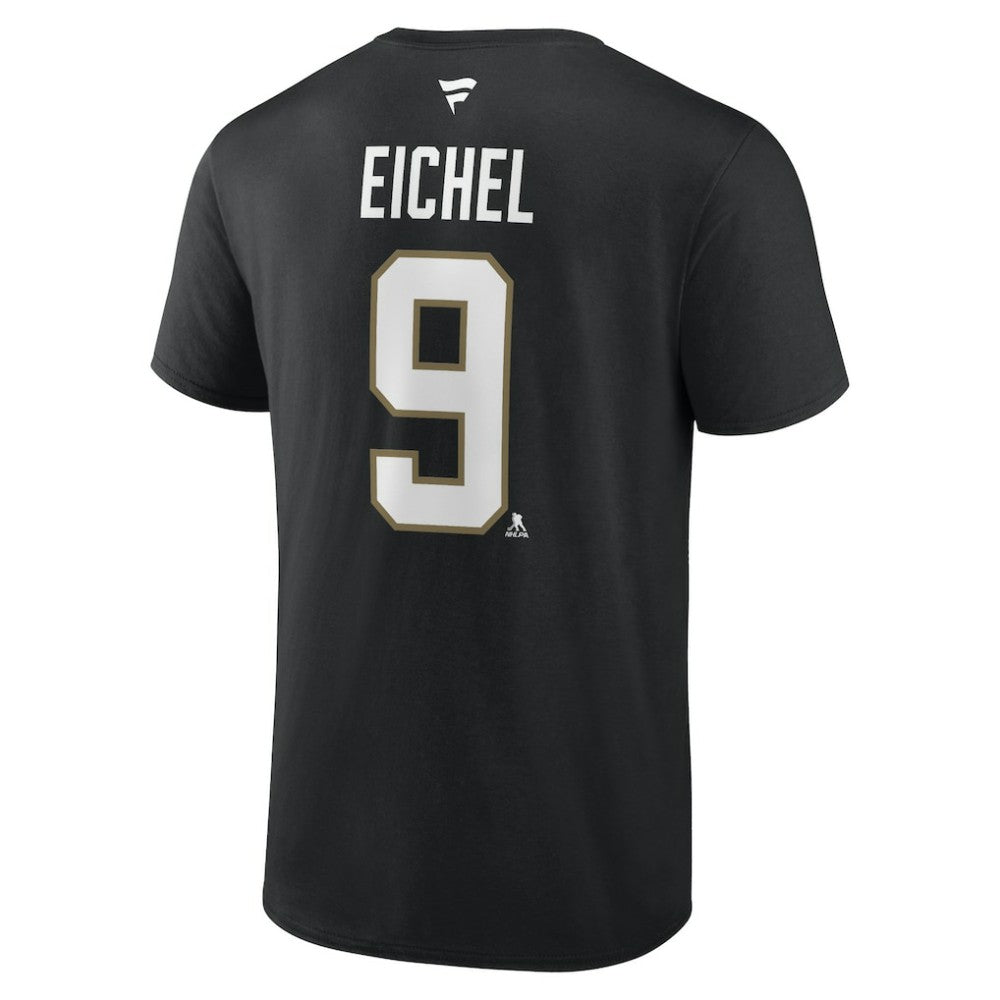 NHL Jack Eichel Vegas Golden Knights Fanatics Authentic Stack Name & Number T-Shirt