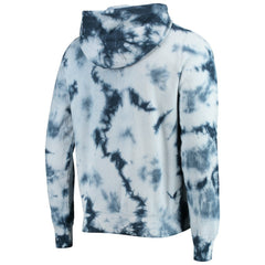 Navy Washington Nationals New Era Tie-Dye Pullover Hoodie