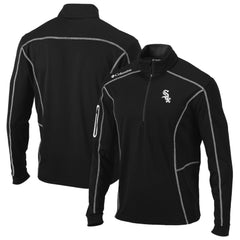 Black Chicago White Sox Columbia Shotgun Omni-Wick Quarter-Zip Pullover Jacket