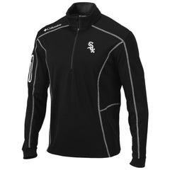 Black Chicago White Sox Columbia Shotgun Omni-Wick Quarter-Zip Pullover Jacket